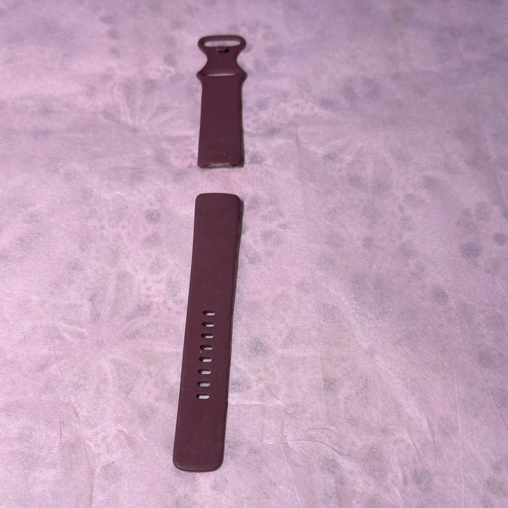 Maroon Watch Band for Fitbit - Picture 3 of 6